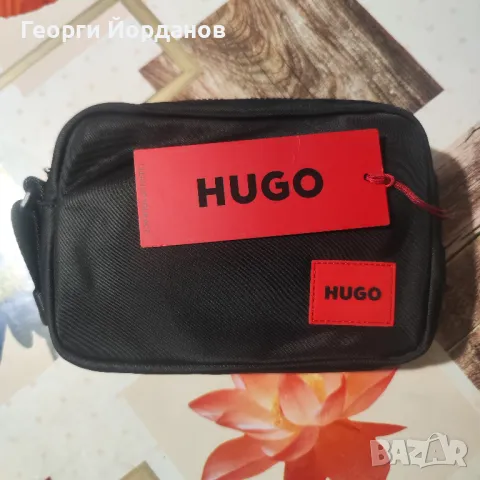 Оригинална мъжка чанта за през рамо HUGO BOSS Ethon (ново)