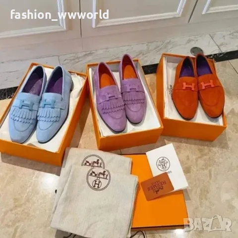 дамски мокасини HERMES-реплика, снимка 1 - Дамски ежедневни обувки - 47316590