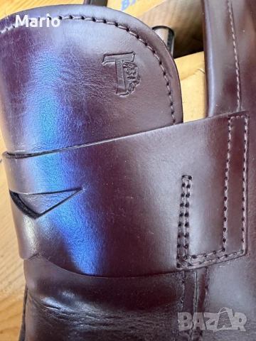 Tod’s мъжки кожени обувки 43.5, снимка 2 - Спортно елегантни обувки - 56054640