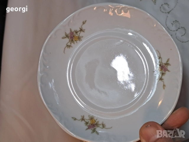 два двойни сета български порцелан Мащерка Разград 27/5, снимка 5 - Чаши - 51779136