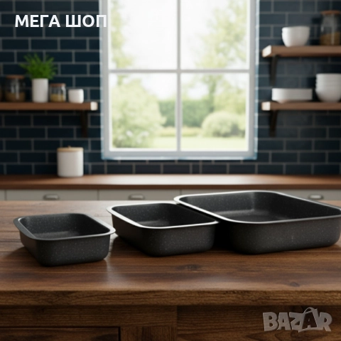 Мраморна тава за печене – повече място, по-малко усилие, снимка 2 - Съдове за готвене - 52595546