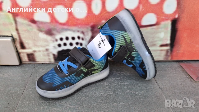 Английски детски светещи кецки/маратонки-Tu, снимка 4 - Детски маратонки - 50447763