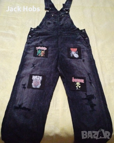 Гащеризон с нашивки и кръпки 