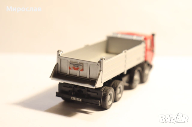 HERPA H0 1/87 MERCEDES ГОНДОЛА САМОСВАЛ КАМИОН МОДЕЛ, снимка 6 - Колекции - 53154659
