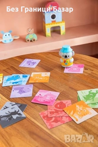 Нова Интерактивна коала Coco образователна игра с 16 карти животни Играчка дете, снимка 5 - Образователни игри - 54312611