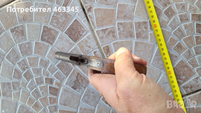 пистолет, пищов, евзалия, кремъклия, снимка 6 - Антикварни и старинни предмети - 53262499