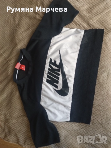 Къса тениска Nike , снимка 3 - Тениски - 51536672