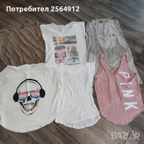 Продавам лот от дамски блузи и потници , снимка 1 - Потници - 37689356
