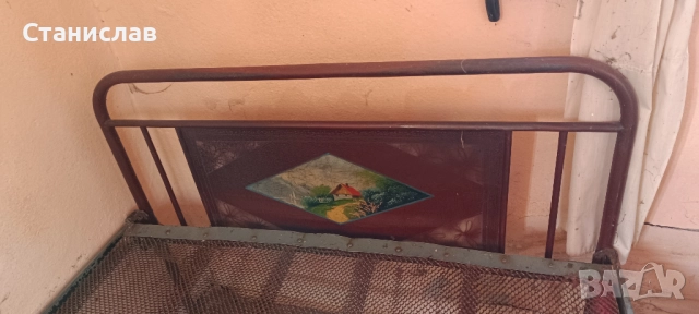 Ретро метално легло