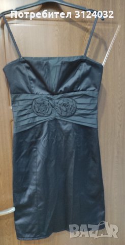 Продавам къса черна рокля