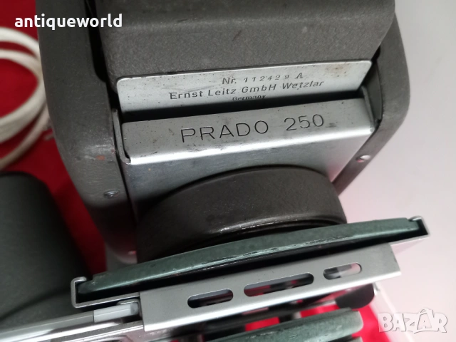 Leitz/LEICA/ Prado250 Немски ПРОЕКТОР 1950г, снимка 3 - Антикварни и старинни предмети - 53040882