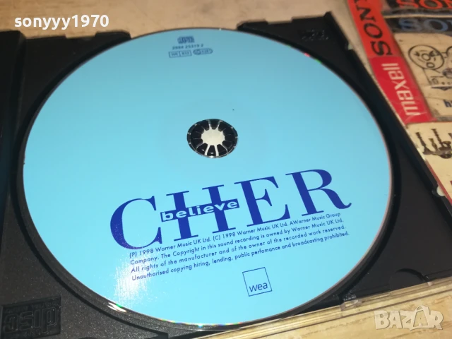CHER CD 0808251519, снимка 8 - CD дискове - 51299050