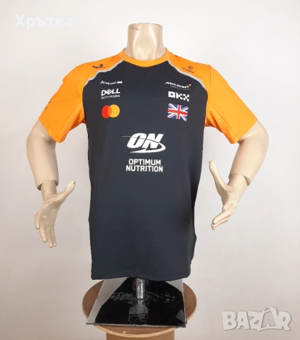 McLaren Formula 1 Team Lando Norris - Оригинална мъжка тениска р-р L, снимка 5 - Тениски - 54167305