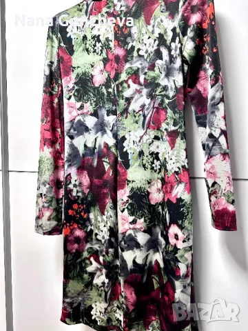 Дамска копринена рокля, снимка 2 - Рокли - 48387003