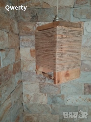 Висяща лампа, "пендел", ръчна изработка, снимка 5 - Лампи за таван - 31122791