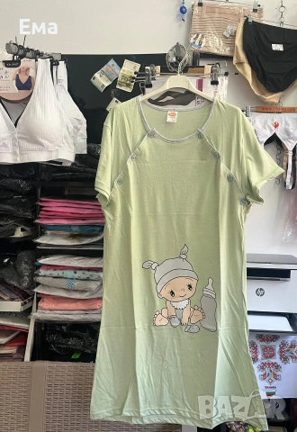 нощници за бременни и кърмачки , снимка 14 - Дрехи за бременни - 53011922