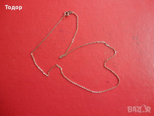 Страхотна американска позлатена верижка NS, снимка 3 - Колиета, медальони, синджири - 40428306