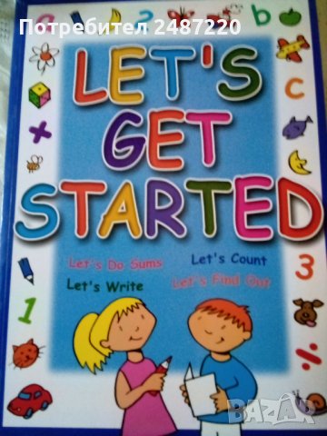LET'S GET STARTED paperback , снимка 1 - Чуждоезиково обучение, речници - 37641256