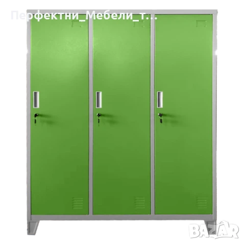 Метални гардеробчета с различни цветове-1-2,3,4 врати-налични!за детски градини,училище,занималня, снимка 5 - Шкафове и рафтове - 51285935