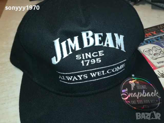 JIM BEAM-ОРИГИНАЛНА ШАПКА 0507251855, снимка 3 - Шапки - 50919335