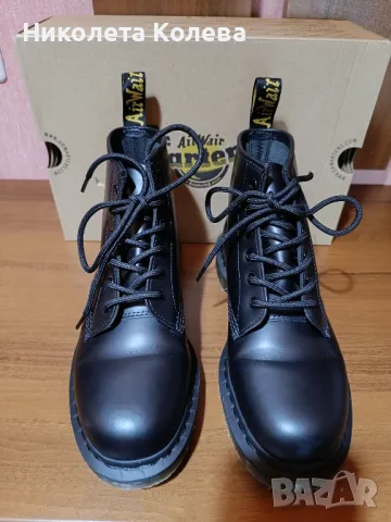 Черни кубинки Dr. Martens, снимка 4 - Други - 50241265