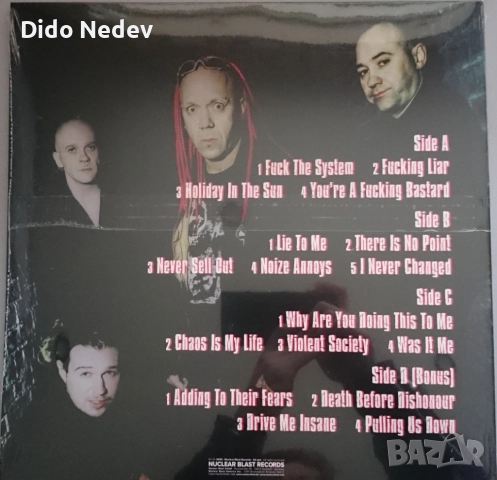 Нова Грамофонна Плоча (The Exploited - Fuck The System), снимка 2 - Грамофонни плочи - 51920599