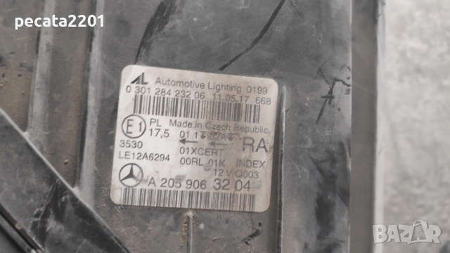 Продавам - оригинален десен фар за Мерцедес Ц класа W205 за части, снимка 7 - Части - 51862296