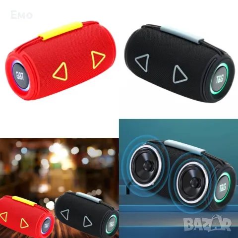 Портативна тонколона, T&G 657, RGB светлини