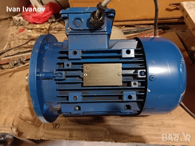 Електродвигател 3kW, 2870 оборота, фланцов, на Miksan, снимка 5 - Електродвигатели - 51687050