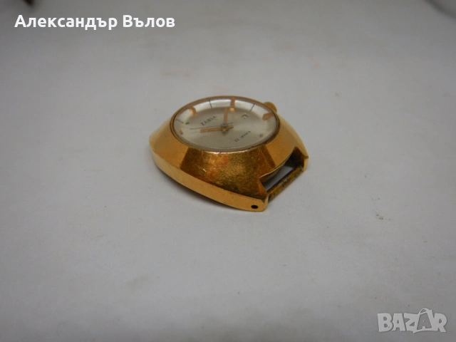 Стар Позлатен Часовник Заря Дамски 10 микрона, снимка 5 - Антикварни и старинни предмети - 53185068