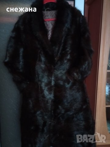 Палто естествен косъм, снимка 2 - Палта, манта - 35291878