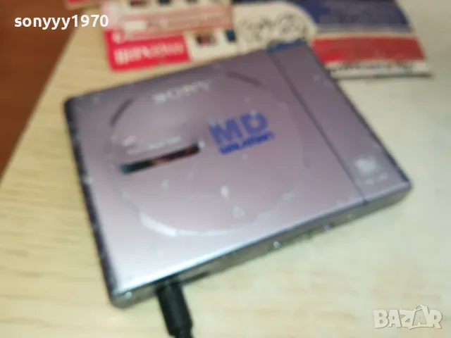 MINIDISC SONY-РАБОТИ С НОРМАЛНА БАТЕРИЯ 1,5В 2611241012, снимка 15 - Радиокасетофони, транзистори - 48109408