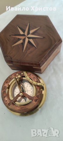 Корабен компас- ръчно изработена реплика, снимка 6 - Антикварни и старинни предмети - 37957055