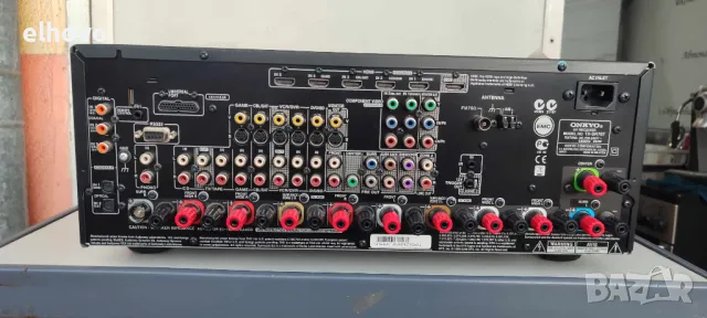 Ресивър Onkyo TX-SR 707, снимка 5 - Ресийвъри, усилватели, смесителни пултове - 49529435