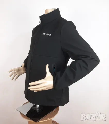 Mercedes AMG F1 Softshell - Оригинално мъжко яке размер, снимка 5 - Якета - 49851580