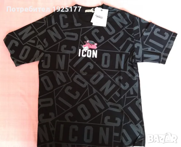 тениска IKON овърсайз, снимка 2 - Тениски - 56304533