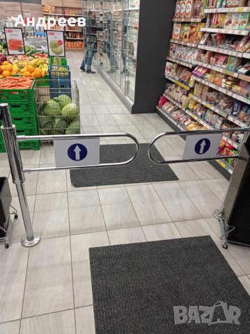 Механична врата за магазин