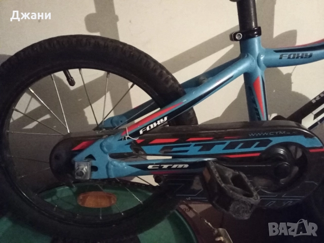 18 цола детско колело 4-6г., снимка 3 - Велосипеди - 51670307