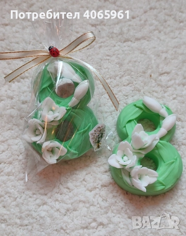 сапунени цветя, снимка 3 - Подаръци за жени - 51488434