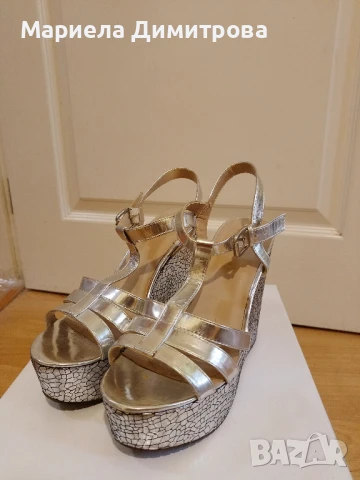 Дамски сандали с платформа , снимка 1