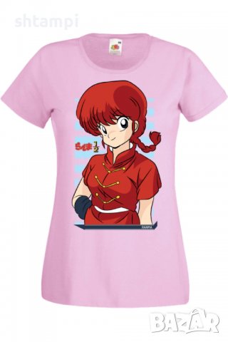 Дамска тениска Ranma Saotome,Анимация,игра,Празник,Повод., снимка 10 - Тениски - 38073840