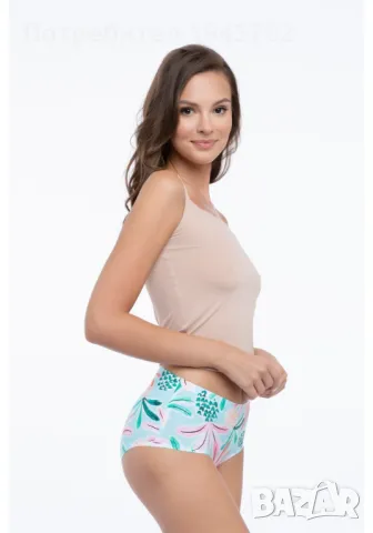 Безшевни бикини в цветен десен Pinacolada Maxi