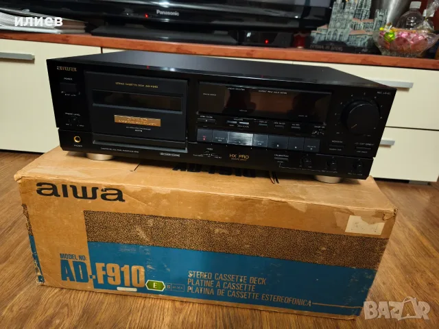 Касетен дек Aiwa AD-F910 – 3 глави, снимка 7 - Декове - 56020715