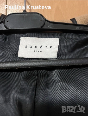 Зимно палто Sandro Paris, снимка 3 - Палта, манта - 54331008