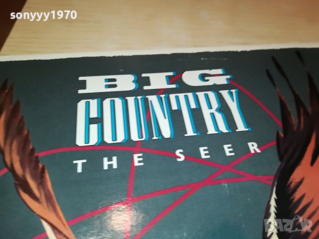BIG COUNTRY THE SEER-LONDON/NEW YORK 0106222143, снимка 2 - Грамофонни плочи - 36951852