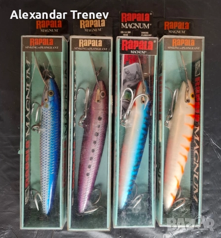 Воблери Rapala CDMAG-7,9,11,14,18, снимка 10 - Екипировка - 54168692