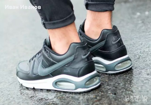 Оригинални кожени маратонки NIKE AIR MAX COMMAND  номер 41,5-42, снимка 2 - Маратонки - 42486471
