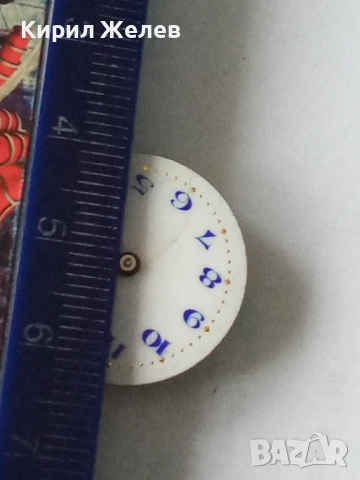 Механизъм с циферблат от стар ръчен часовник 51408, снимка 9 - Мъжки - 52260719