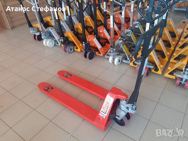 Усилена (тежкотоварна) палетна количка на най-добри цени