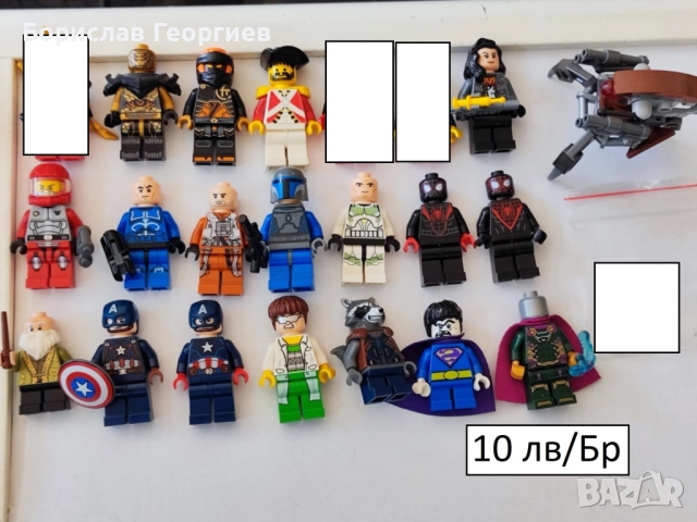 Оригинални лего минифигурки lego star wars /ninjago/ и други, снимка 7 - Образователни игри - 33848004